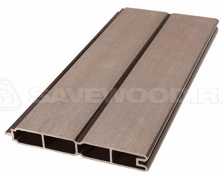Заборный профиль из ДПК Savewood SW Agger матовый терракот купить в Владивостоке