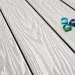 Террасная доска из ДПК Terrapol Смарт 3D Полнотелая с пазом Дуб беленый купить в Владивостоке