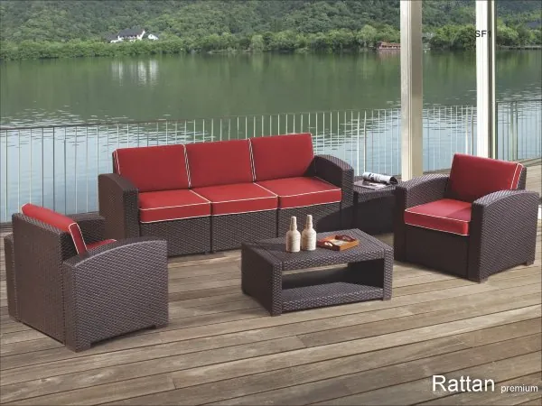 Уличные диваны и кресла коллекции Rattan Premium 5  купить в Владивостоке