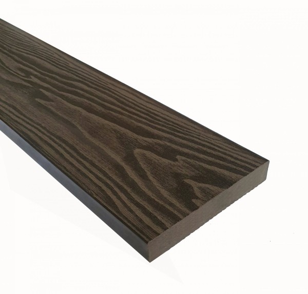 Террасная доска из ДПК Terrapol Смарт 3D Полнотелая без паза Тик Киото купить в Владивостоке