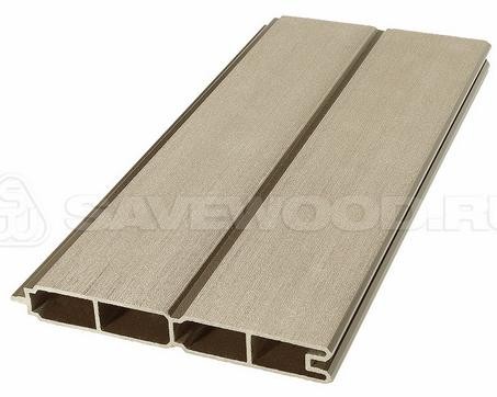 Заборный профиль из ДПК Savewood SW Agger матовый тик купить в Владивостоке