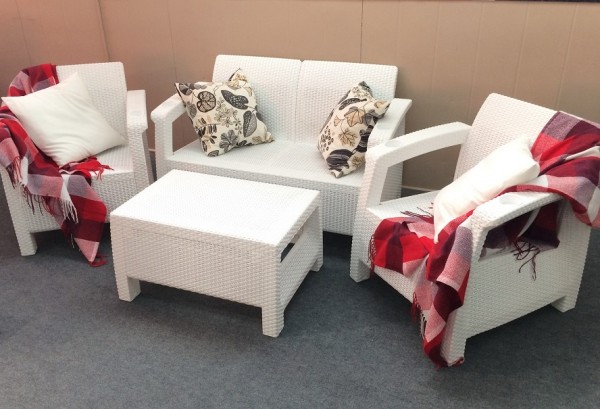 Комплект Yalta Terrace Set белый купить в Владивостоке