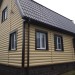Сайдинг "blockhouse" под бревно, Престиж ВН-01, золотистый купить в Владивостоке