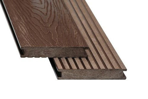 Террасная доска из ДПК ECODECKING Premium Коричневый купить в Владивостоке