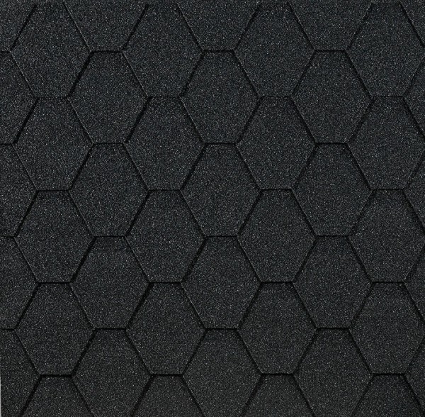 Гибкая черепица EURASIA Docke, Коллекция ШЕСТИГРАННИК Серый купить в Владивостоке