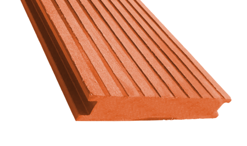 Террасная доска из ДПК ECODECKING Premium Терракот купить в Владивостоке
