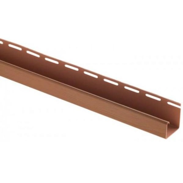 J-профиль Люкс Крашенный, T-15, ВН, Cветлый Дуб купить в Владивостоке