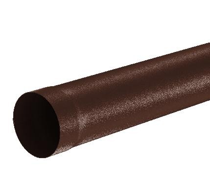 Водосток Aquasistem, Система 150/100 - Труба водосточная 3.00м RAL 8017 Коричневый matt купить в Владивостоке