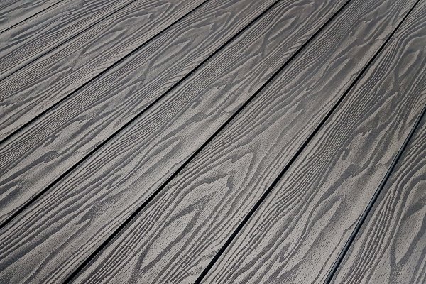 Террасная доска из ДПК Terrapol Смарт 3D Пустотелая с пазом Черное дерево купить в Владивостоке