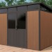 Сарай Defender из ДПК 9х7 (5.95 кв.м) купить в Владивостоке