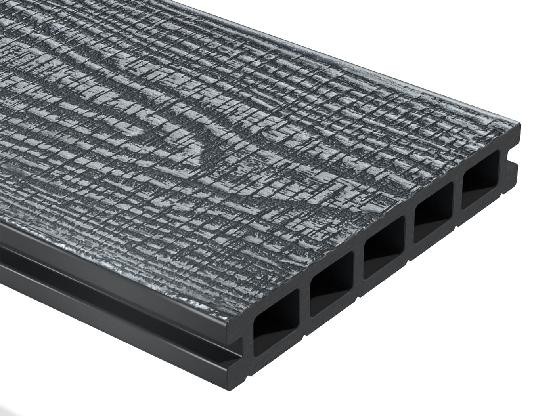 Террасная доска из ДПК WOODVEX Expert Antique Stone Gray купить в Владивостоке