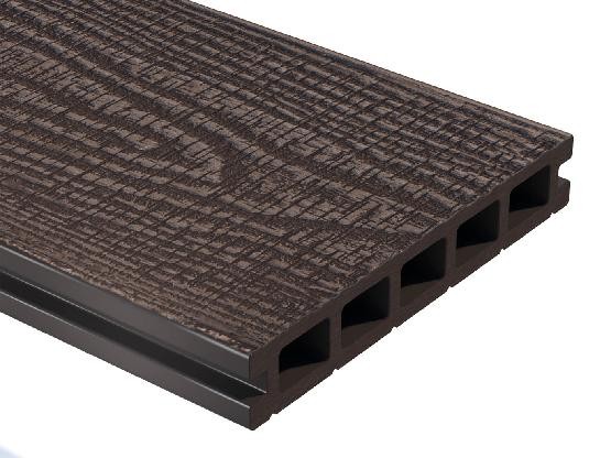 Террасная доска из ДПК WOODVEX Expert Antique Wenge купить в Владивостоке