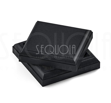 Комплект крышка/юбка для столба SEQUOIA BLACK купить в Владивостоке