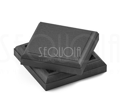 Комплект крышка/юбка для столба SEQUOIA GRAY купить в Владивостоке