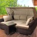 Диван-Трансформер AFINA плетеный из иск. ротанга AFM-320B Brown купить в Владивостоке