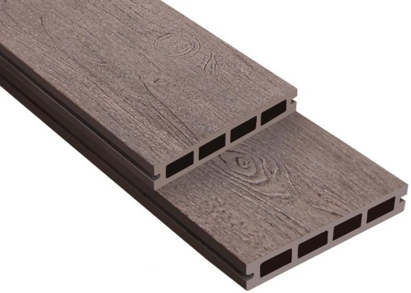 Террасная доска ДПК Outdoor 3D NEVADA/CALIFORNIA BROWN коричневая микс купить в Владивостоке