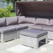Диван-Трансформер AFINA плетеный из иск. ротанга AFM-320G Grey купить в Владивостоке