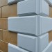 Угол Наружный к Фасадным Термопанелям Доломит Дагестанский Камень 400 мм Белый купить в Владивостоке