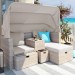 Комплект мебели AFINA плетеной из иск. ротанга AFM-330 Beige купить в Владивостоке