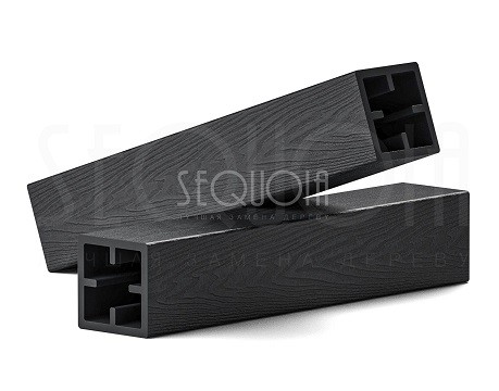 Столб SEQUOIA Evolution 3D WOOD BLACK купить в Владивостоке