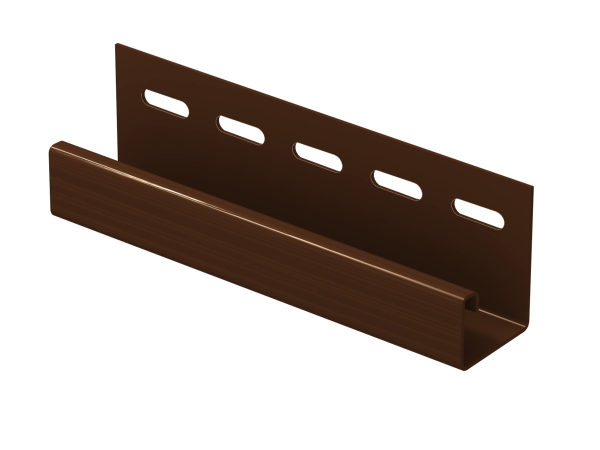 J-планка Ю-пласт Классика коричневая купить в Владивостоке