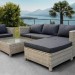 Комплект мебели AFINA плетеной из иск. ротанга YR821G Grey/Grey купить в Владивостоке