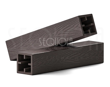 Столб SEQUOIA Evolution 3D WOOD BROWN купить в Владивостоке