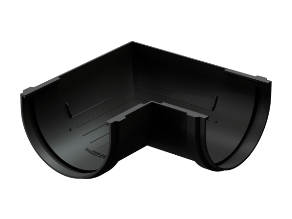 Угол желоба универсал 90˚ Docke Premium ПВХ - Карбон купить в Владивостоке