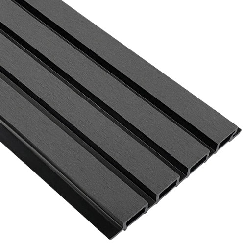 Фасадная реечная панель EasyDecking Wood-X 219х26 Черное дерево купить в Владивостоке
