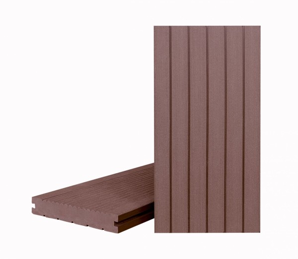 Террасная доска Классик Орех Милано (полнотелая с пазом) купить в Владивостоке