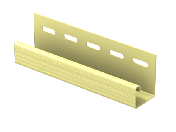 J-планка Ю-пласт Классика кремовая купить в Владивостоке