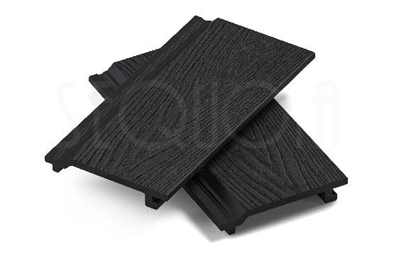 Доска фасадная ДПК 3D SEQUOIA Evolution WOOD BLACK купить в Владивостоке