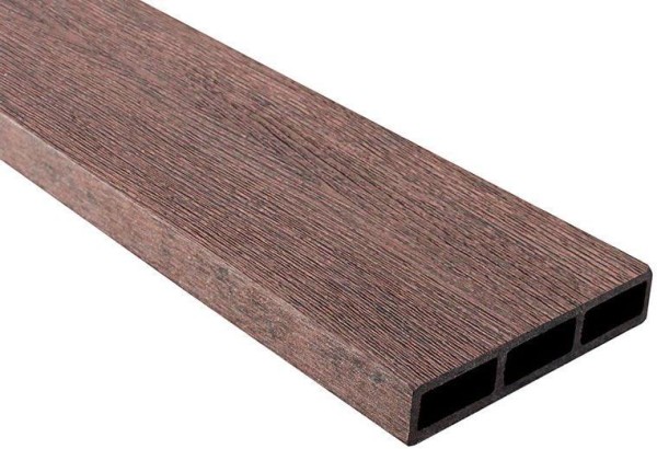 Доска 3D ДПК Outdoor STORM BROWN коричневая микс купить в Владивостоке