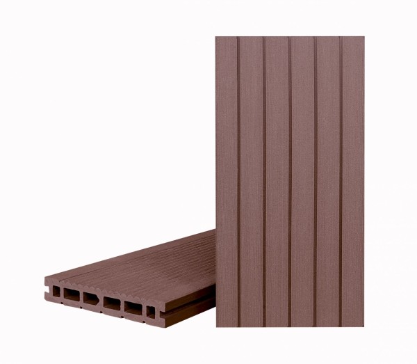 Террасная доска Классик Орех Милано (пустотелая с пазом) купить в Владивостоке