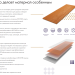 Фибросайдинг DECOVER 3600 x 190 x 8 мм Silver купить в Владивостоке