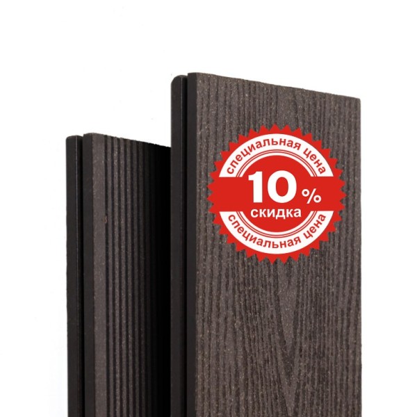 Террасная доска Ecodecking Техно Венге купить в Владивостоке Террасная доска Ecodecking Техно Венге купить в Владивостоке
