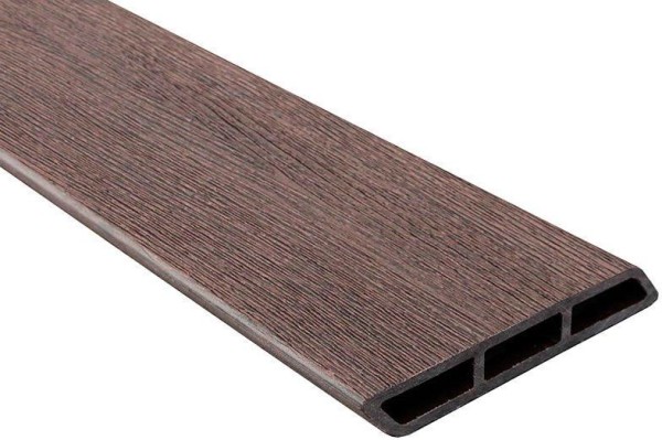Доска Ромбус 3D ДПК Outdoor STORM BROWN коричневая микс купить в Владивостоке
