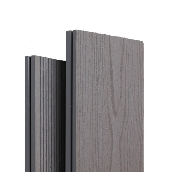 Террасная доска Ecodecking Техно Серый купить в Владивостоке Террасная доска Ecodecking Техно Серый купить в Владивостоке