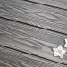 Террасная доска из ДПК Terrapol Смарт 3D Полнотелая с пазом Черное дерево купить в Владивостоке