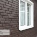 Фасадная панель Ю-Пласт Стоун Хаус Кирпич Коричневый купить в Владивостоке