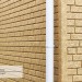 Фасадная панель Ю-Пласт Стоун Хаус Кирпич Песочный купить в Владивостоке