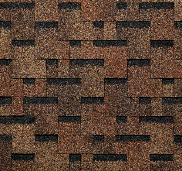 Гибкая черепица EURASIA Docke, Коллекция Лабиринт Светло-коричневый купить в Владивостоке