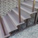Ступень ДПК Outdoor Havana/Вельвет полнотелая серая  микс купить в Владивостоке
