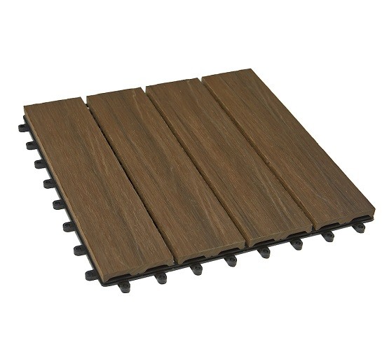 Садовый паркет дпк CM Garden Modern, 300х300 мм, PATINA BROWN (Патина коричневый) купить в Владивостоке