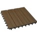 Садовый паркет дпк CM Garden Modern, 300х300 мм, PATINA BROWN (Патина коричневый) купить в Владивостоке