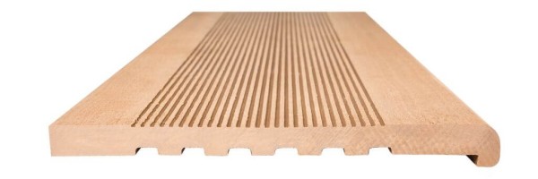 Ступени Полнотелые из ДПК NanoWood - Карамель купить в Владивостоке