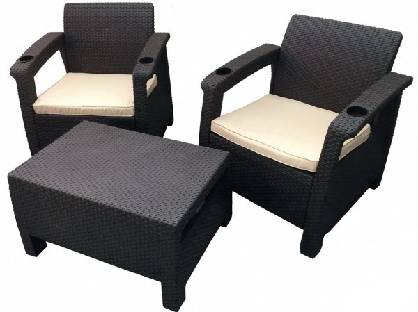 Комплект Yalta Balcony Set венге купить в Владивостоке