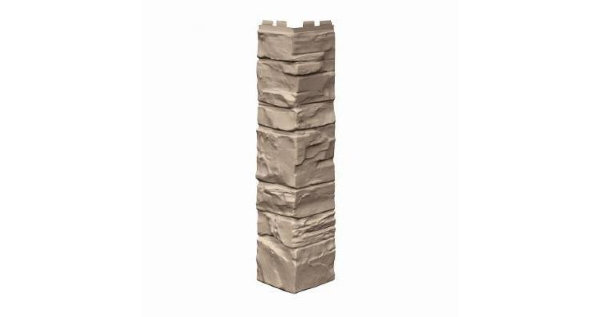 Угол наружный VOX Solid Stone Lazio камень светлая глина купить в Владивостоке