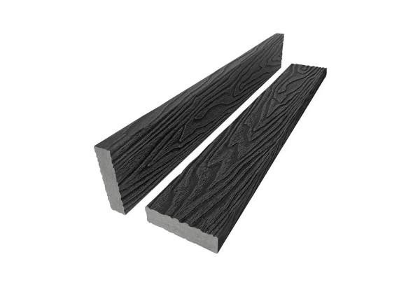 Брус лавочный 3D-тиснение 20х80 Графит купить в Владивостоке