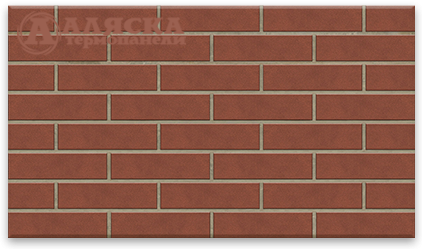 Фасадная Термопанели Аляска Amsterdam red купить в Владивостоке